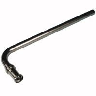 Радиаторная подводка, латунь пресс - медная трубка Ø15 300 мм, 16x15Cu