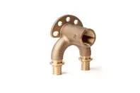 Проточный настенный угольник РЕХАУ 16/16-Rp 1/2 длинный RX+