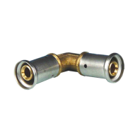 Угольник 90°, латунь пресс, 20x20