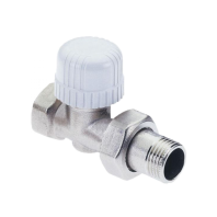 779 1/2" Прямой вентиль термостатический с преднастройкой (М30х1,5)