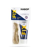 Набор монтажный: универсальная паста для уплотнения резьбовых соединений + лен (70 мл. + 15 гр.), в 