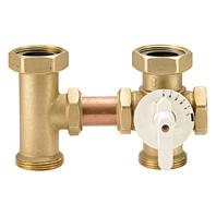Трехходовой смесительный клапан с поворотным затвором 1 1/2" Трехходовой смесительный клапан с поворотным затвором 1 1/2"