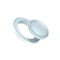 Распродажа! Розетка декоративная d  80 мм стальная