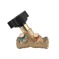 С300 3/4" Балансировочный вентиль с ниппелями для настройки