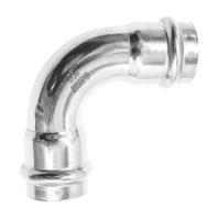 Отвод нерж AISI 304 Дн28х90гр пресс SantechSystems Отвод нерж AISI 304 Дн28х90гр пресс SantechSystems