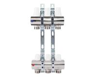 K005 1''x 3 Коллектор без расходомеров, с кронштейнами, под сервоприводы М28х1,5