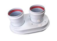 Адаптер разделительный d 80/80 мм