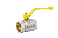 Кран шаровой латунный LD Pride 47.32.В-В.Р GAS Ду 32 Ру 40 рычаг