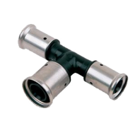 Тройник переходный увеличенный в центре, ПВДФ пресс, 20x26x20 Тройник переходный увеличенный в центре, ПВДФ пресс, 20x26x20