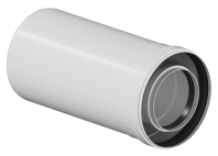 VIVAT Удлинительная труба конденсационная d 80/125 мм, 0,25 м / 20 шт VIVAT Удлинительная труба конденсационная d 80/125 мм, 0,25 м / 20 шт